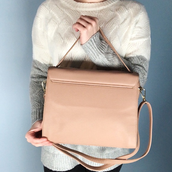 Ada Ribbon Satchel In Taupe - Picture 2 of 7
